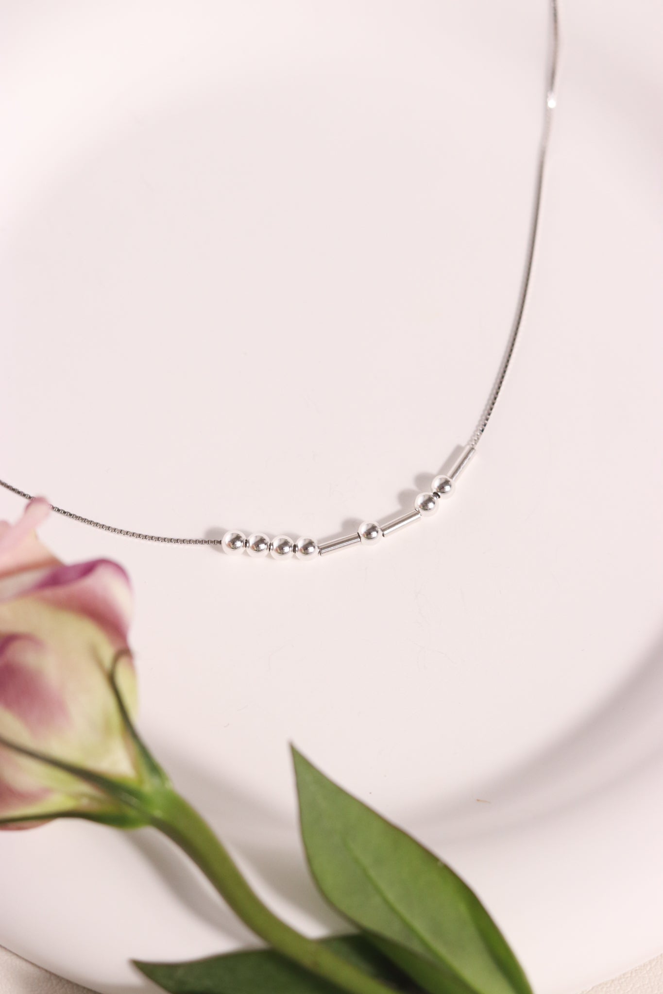 Morse Code Necklace