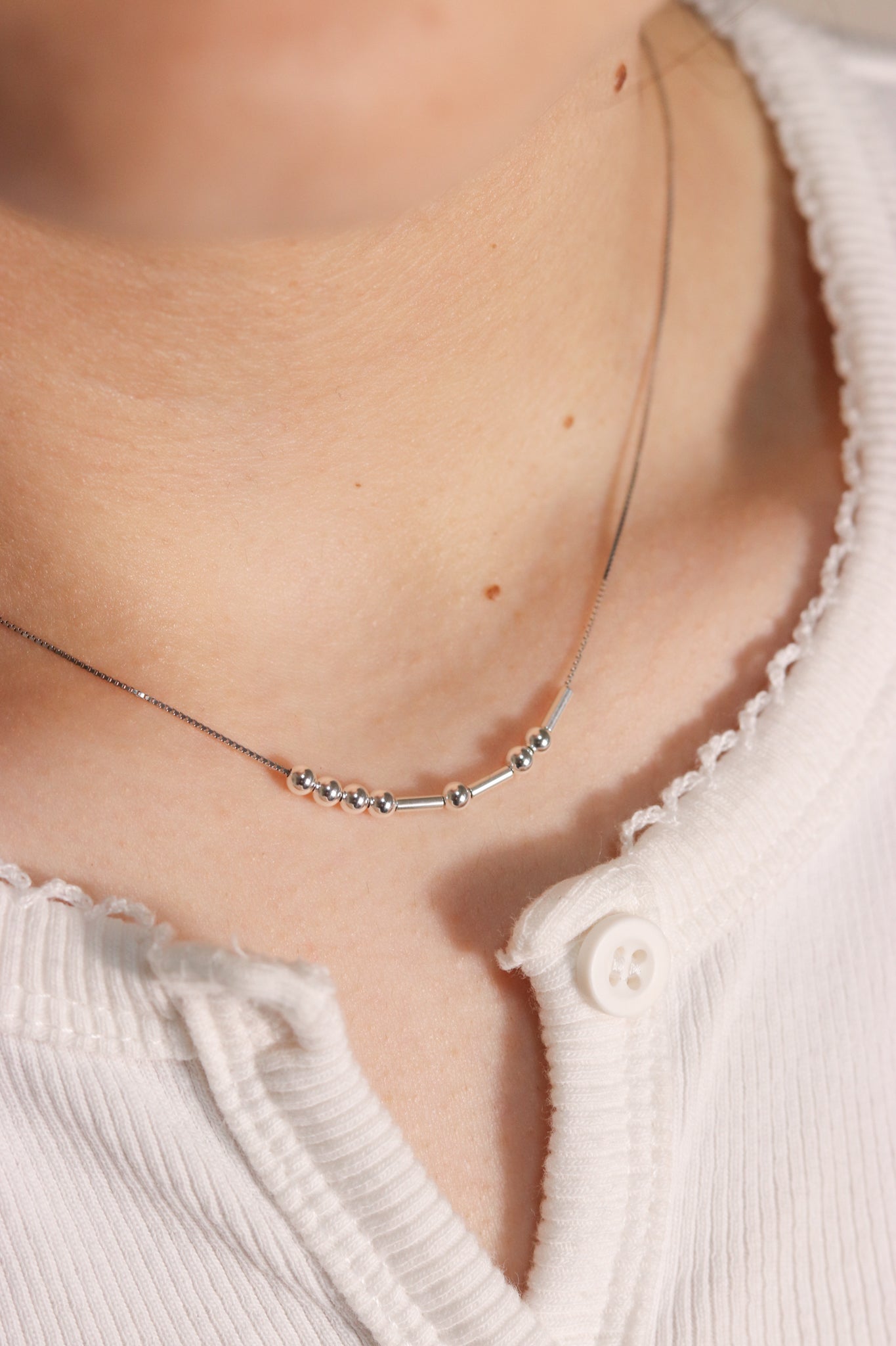 Morse Code Necklace