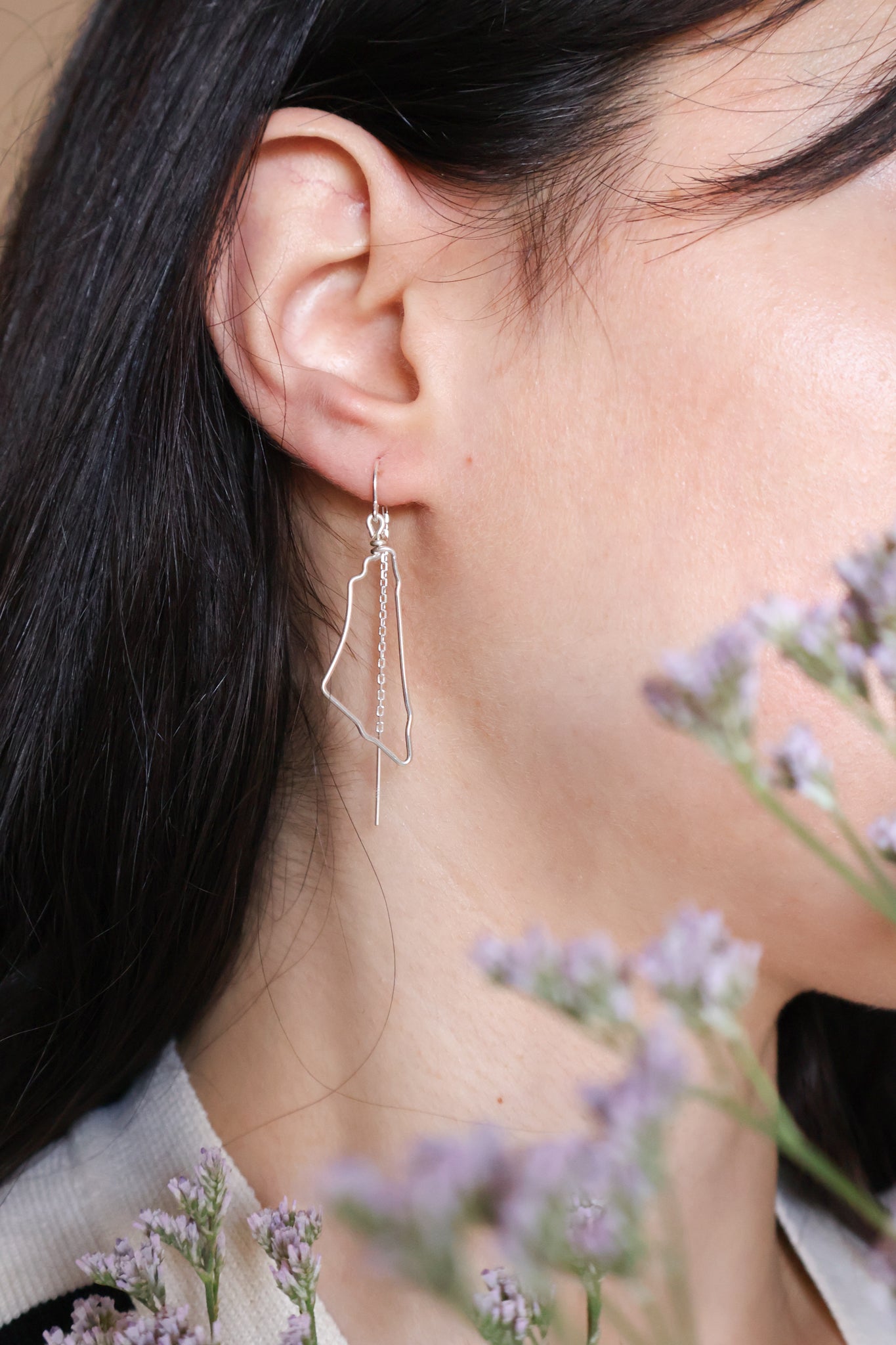 Map of Palestine Earrings