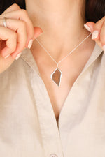 Palestine Brown Sea Glass Necklace