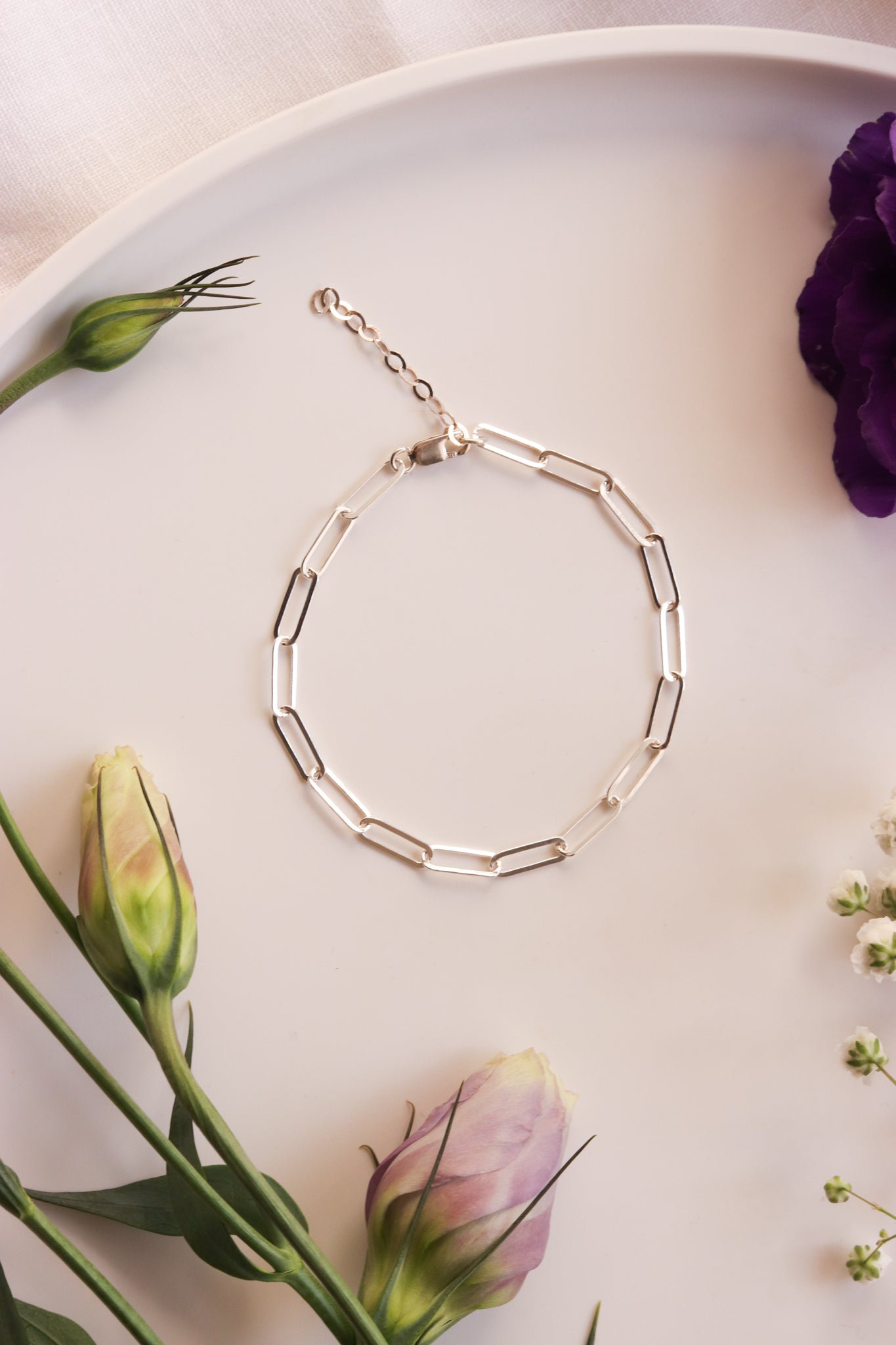 Thick Paperclip Bracelet