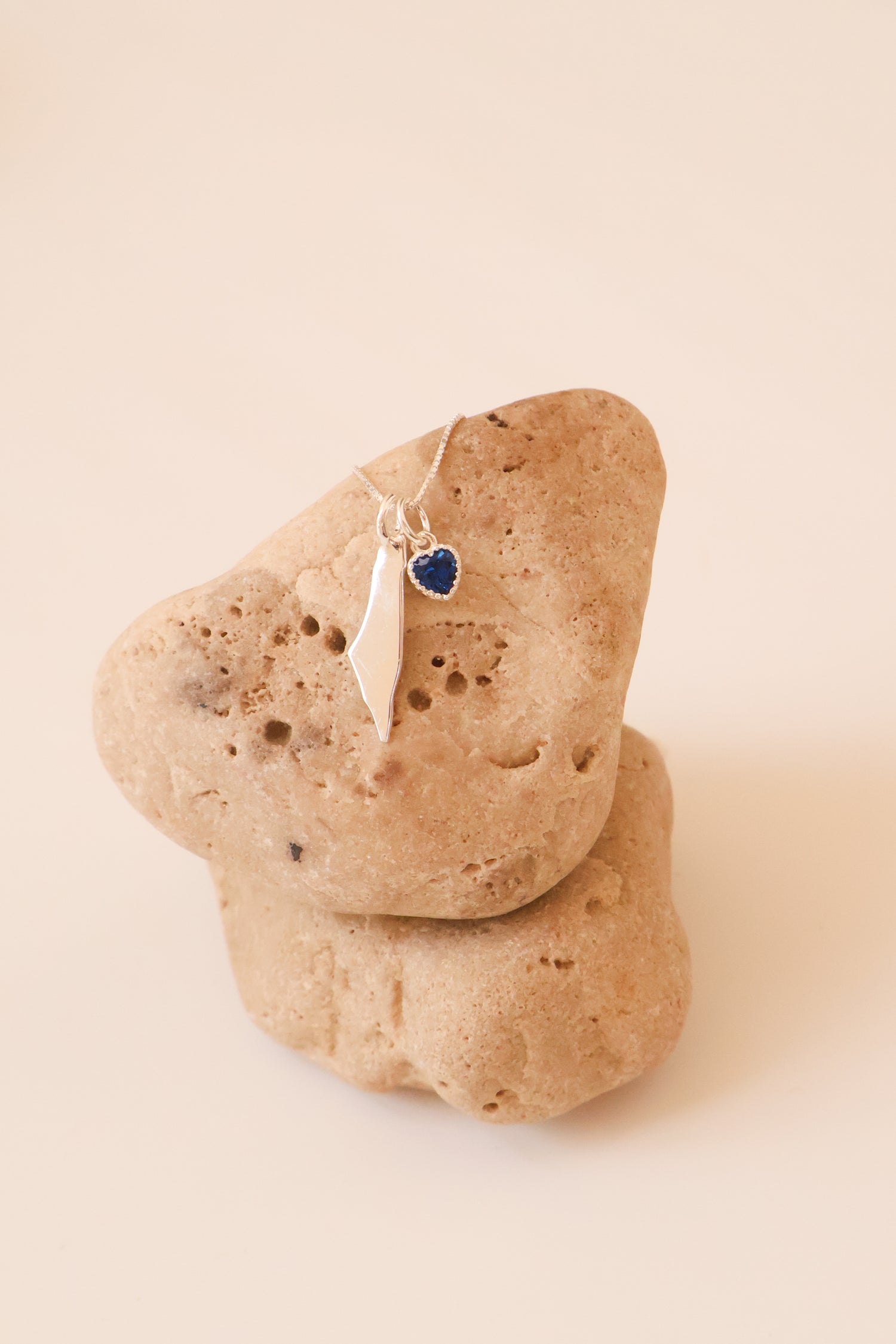 Map Heart Necklace
