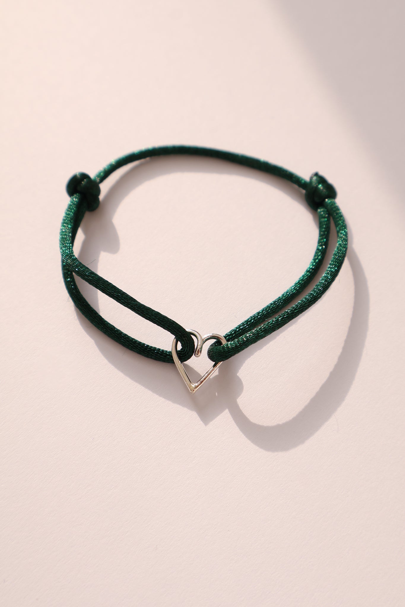Heart of Gold Rope Bracelet