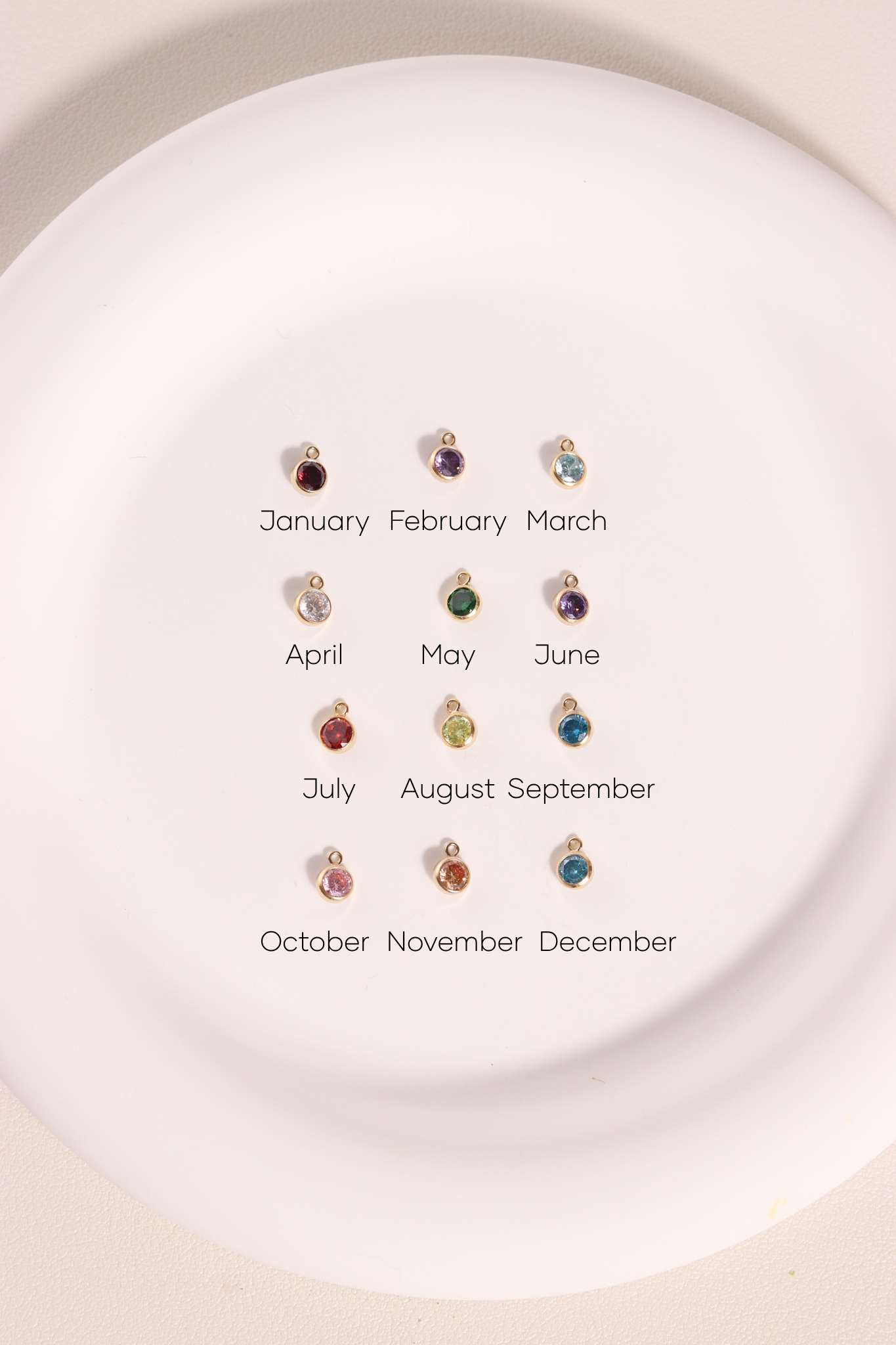 Birthstone Charm